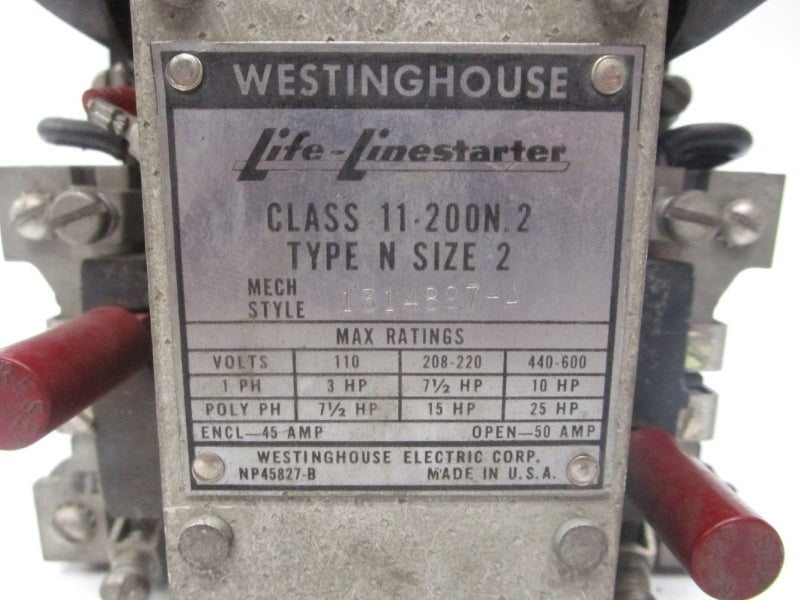 WESTINGHOUSE 11-200N.2 1314897-A 600V 50A UNMP