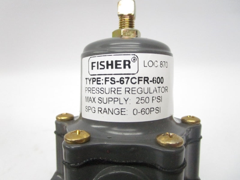 FISHER FS-67CFR-600 250PSI 1/4" NSMP