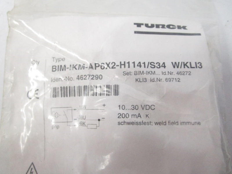 TURCK BIM-IKM-AP6X2-H1141/S34W/KLI3 4627290 10-30VDC NSMP