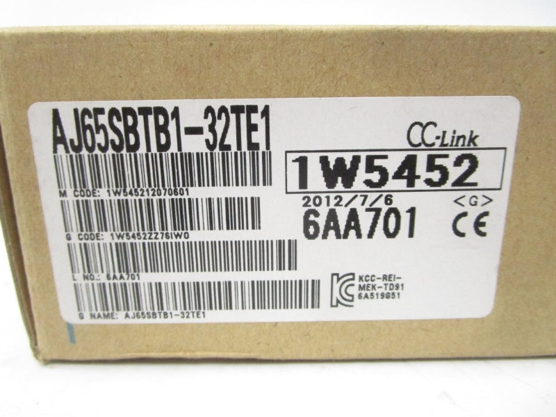 MITSUBISHI AJ65SBTB1-32TE1 24VDC 4.8A NSMP