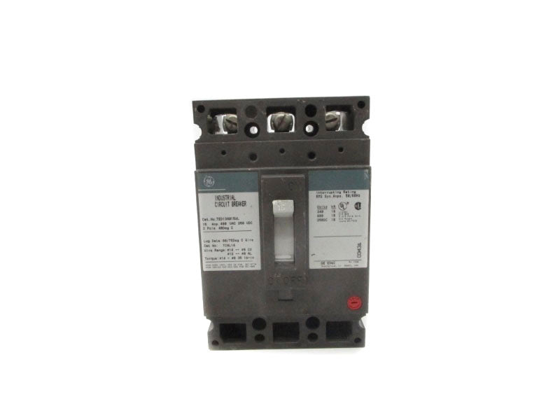 GENERAL ELECTRIC TED134015WL 480VAC 15A NSNP