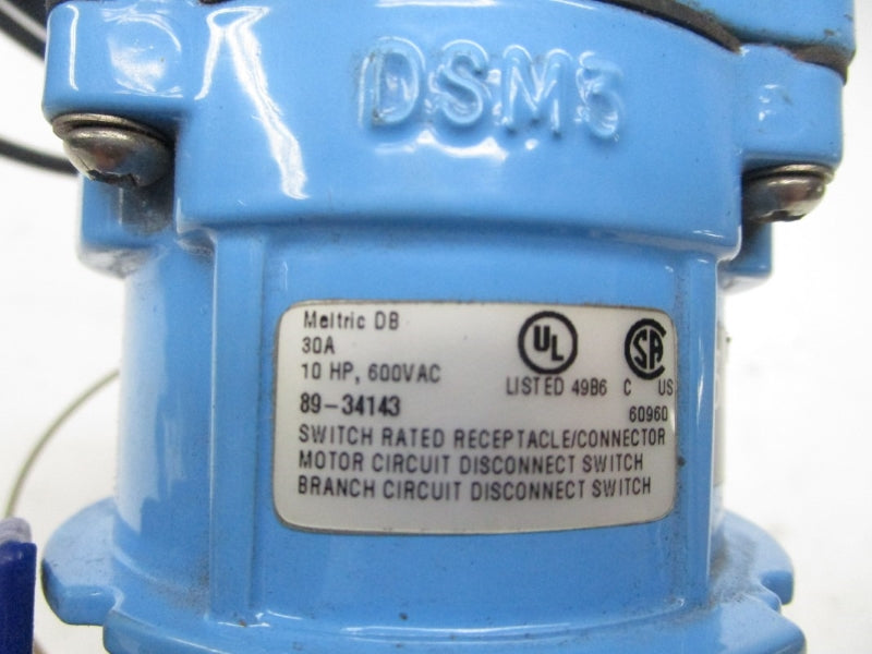 MELTRIC 89-34143 600VAC 30A UNMP