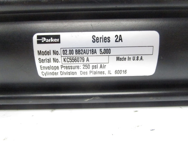 PARKER 02.00BB2AU18A5.000 SER. 2A 250PSI NSNP