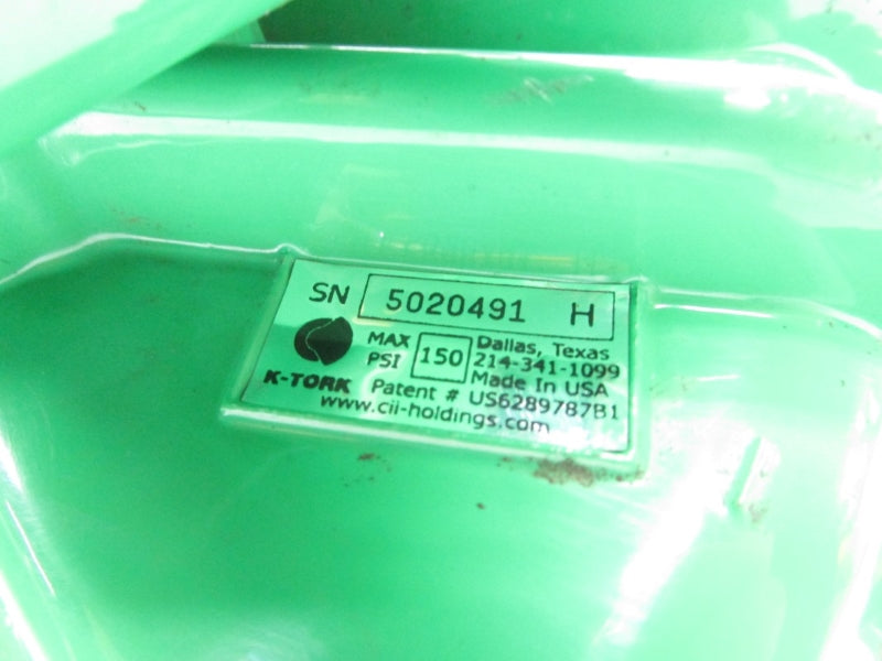 DIV CONTROLS INTERNATIONAL TK-2XA0010A90A0 C-400-L 150PSI UNMP