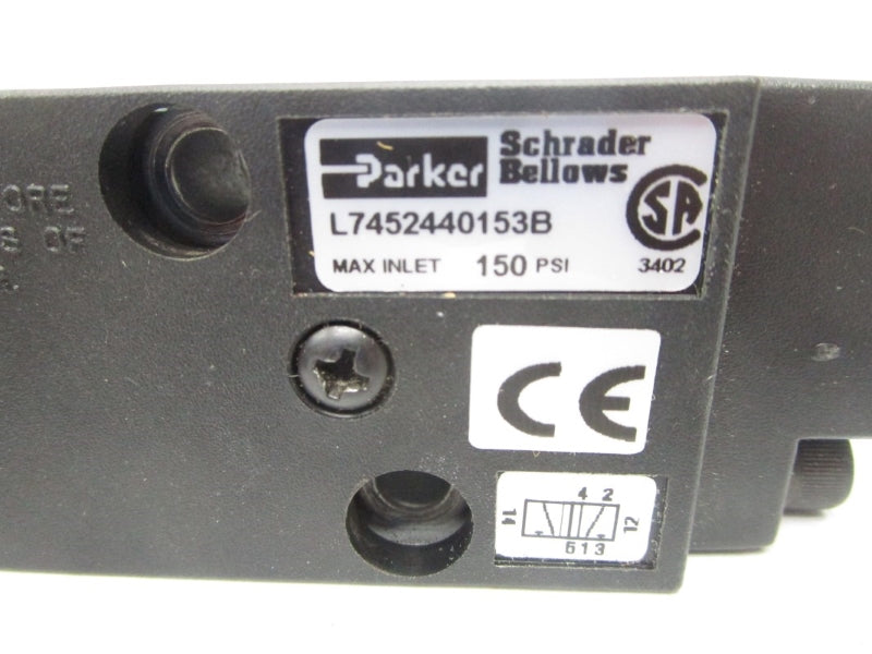 PARKER L7452440153B 110/120V 150PSI NSNP