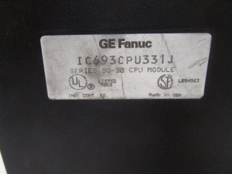 FANUC IC693CPU331J SER. 20-30 (AS PICTURED) UNMP
