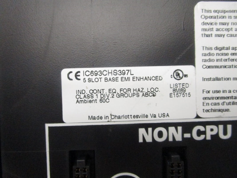 FANUC IC693CHS397L UNMP