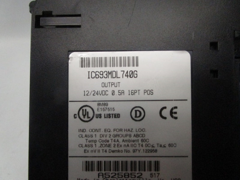 FANUC IC693MDL740G 12/24VDC 0.5A UNMP