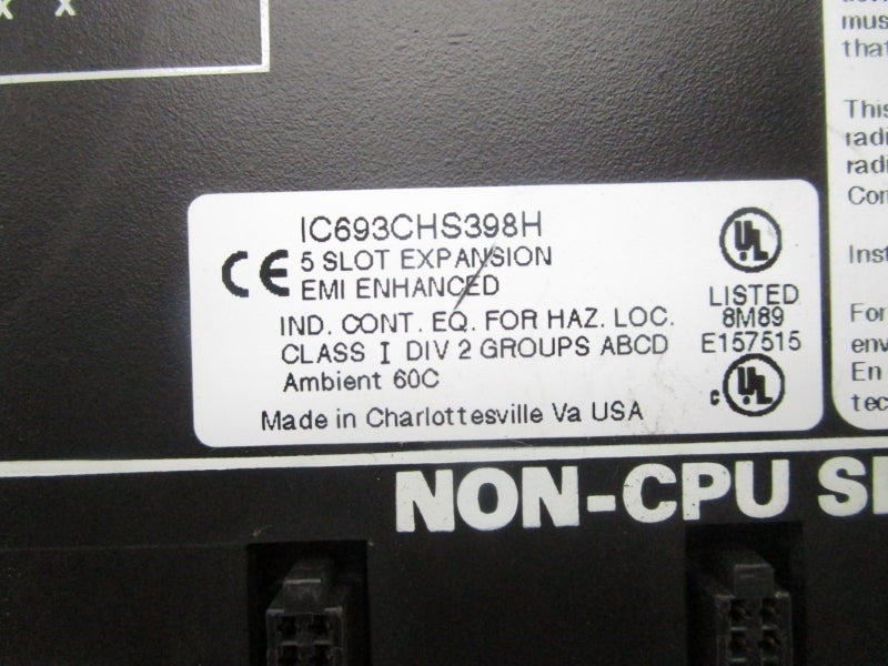 FANUC IC693CHS398H UNMP