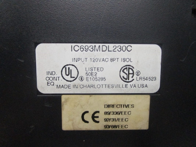 FANUC IC693MDL230C 120VAC UNMP