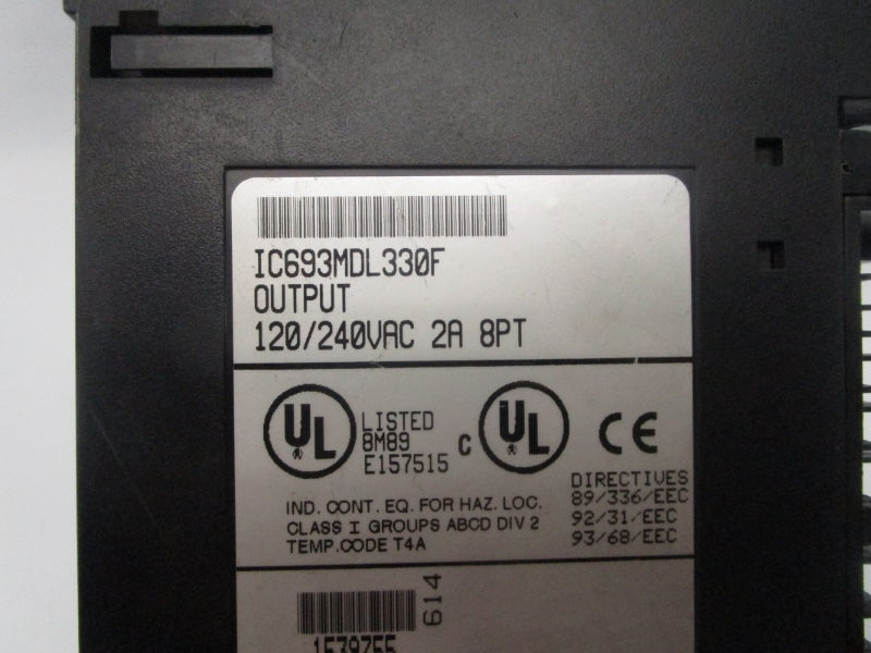 FANUC IC693MDL330F 120/240VAC 2A (NO DOOR) UNMP