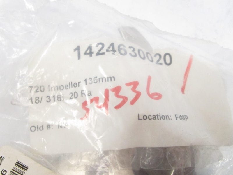 IMPELLER 720 135MM NSMP