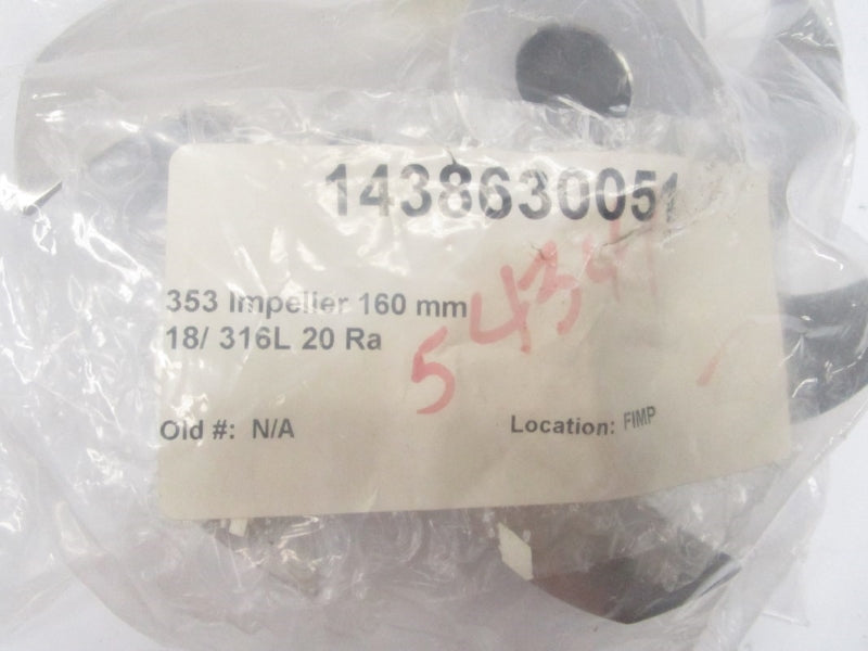 IMPELLER 353 160MM NSMP