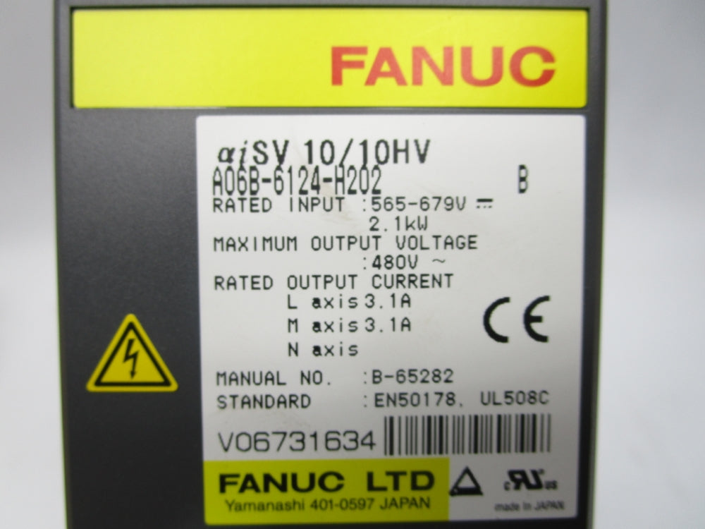 FANUC A06B-6124-202 NSMP