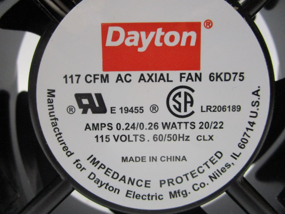 DAYTON 6KD75 115V 0.24/0.26A NSMP
