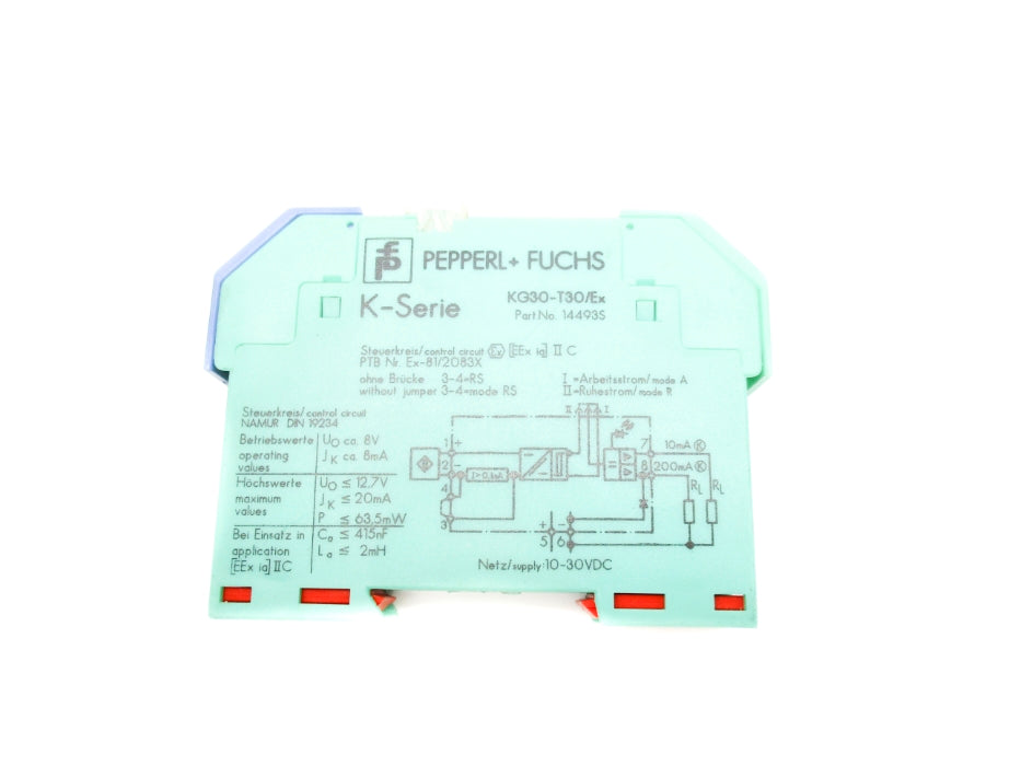 PEPPERL+FUCHS KG30-T30/EX 14493S NSNP