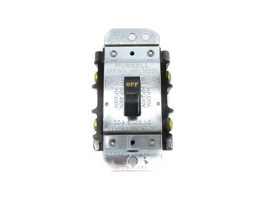 HUBBELL HBL7832D 600VAC NSMP