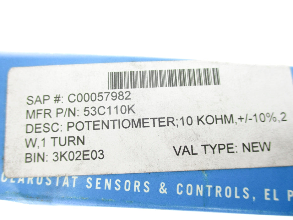 CLAROSTAT 53C110K NSMP
