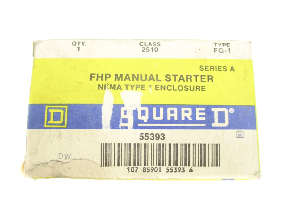SQUARE D 2510FG-1 SER. A NSMP