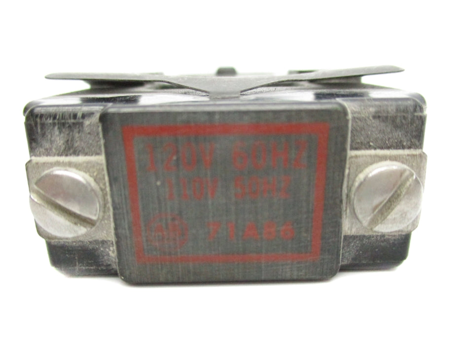 INDUSTRIAL SPARE PART 71A86 110/120V UNMP
