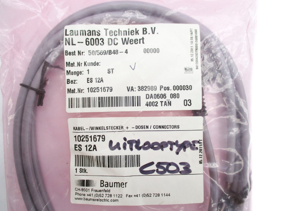 BAUMER ELECTRIC ES12A 10251679 NSMP