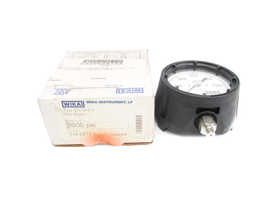 WIKA 9748911 3000PSI NSMP
