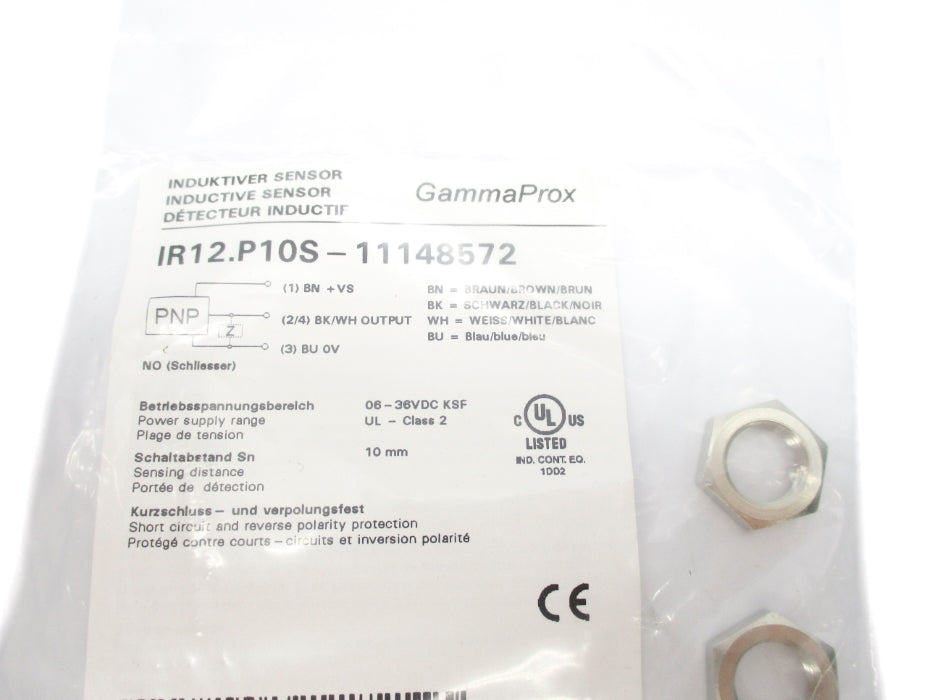 BAUMER ELECTRIC IR12.P10S-11148572 NSMP