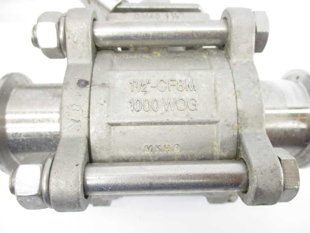VALVE CF8M 1000WOG 1-1/2" NSNP