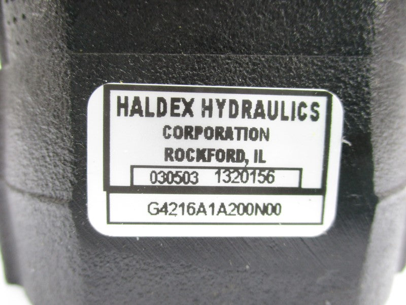 HALDEX HYDRAULICS G4216A1A200N00 NSNP