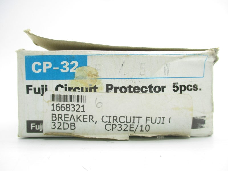 FUJI ELECTRIC CP32E/10 250VAC 10A (PKG OF 5) NSMP