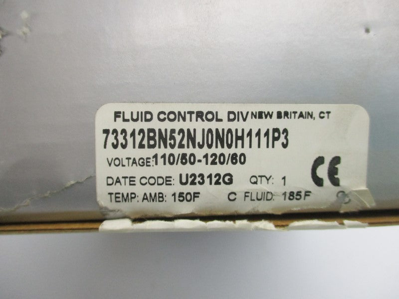 PARKER 73312BN52NJ0N0H111P3 110/120V 10-180PSI 3/4" NSMP