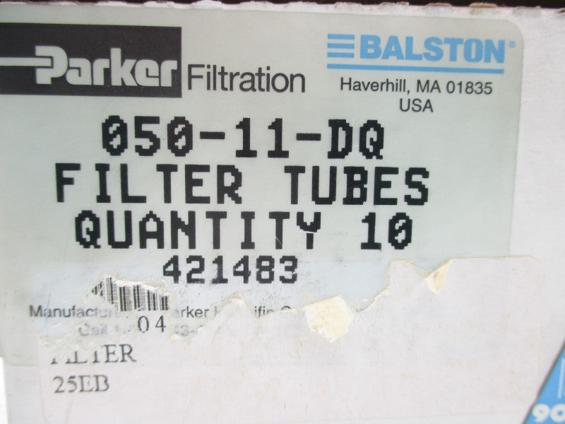PARKER 050-11-DQ (PKG OF 10) NSMP