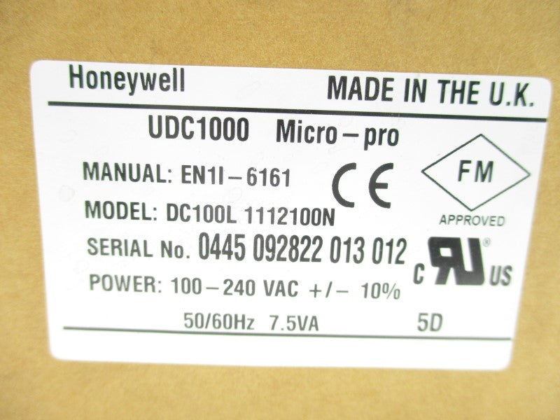 HONEYWELL DC100L1112100N 100-240VAC (AS PICTURED) NSMP