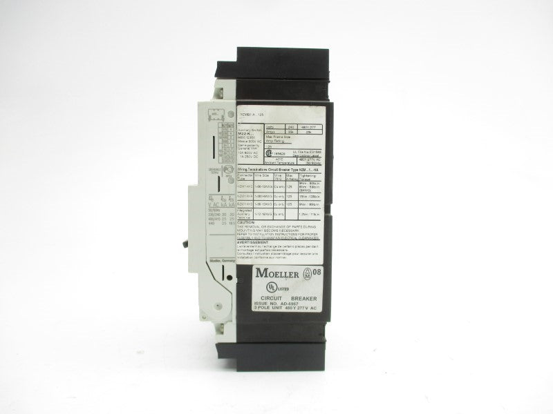 KLOCKNER MOELLER NZMB1-A100-NA 6000V 100A UNMP