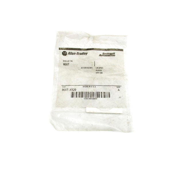 ALLEN BRADLEY 800T-X529 SER A NSMP