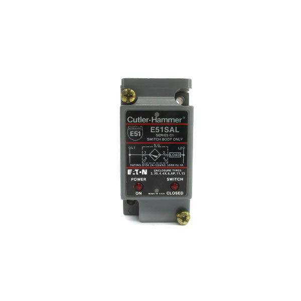 CUTLER HAMMER E51SAL SER. C1 W/ E50RA SER. A1 24-120VAC 1A NSNP