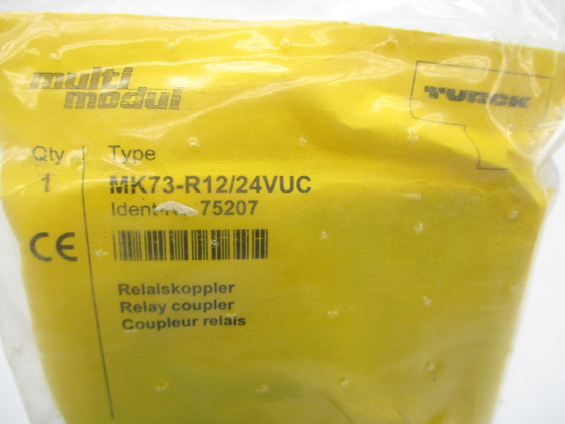 TURCK MK73-R12/24VUC 75207 230VAC 5A NSMP