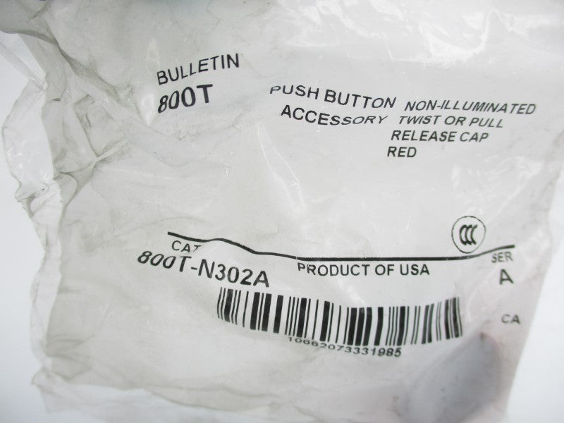 ALLEN BRADLEY 800T-N302A SER. A NSMP