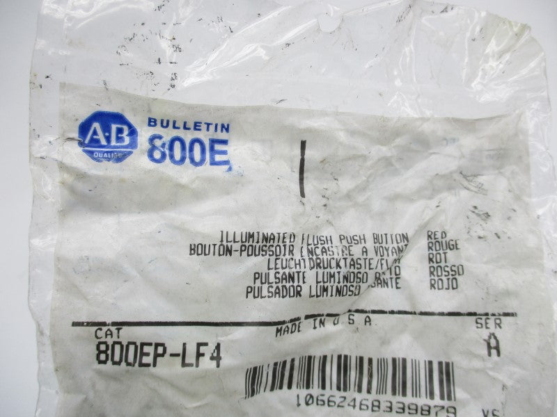 ALLEN BRADLEY 800EP-LF4 SER. A NSMP