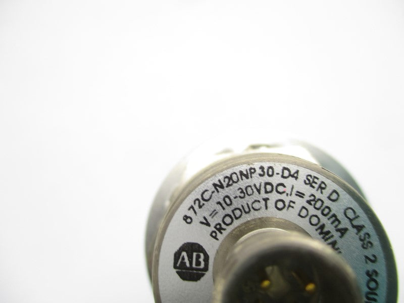 ALLEN BRADLEY 872C-N20NP30-D4 SER. D 10-30VDC NSNP