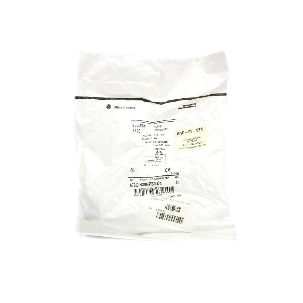 ALLEN BRADLEY 872C-N20NP30-D4 SER. D 10-30VDC NSMP