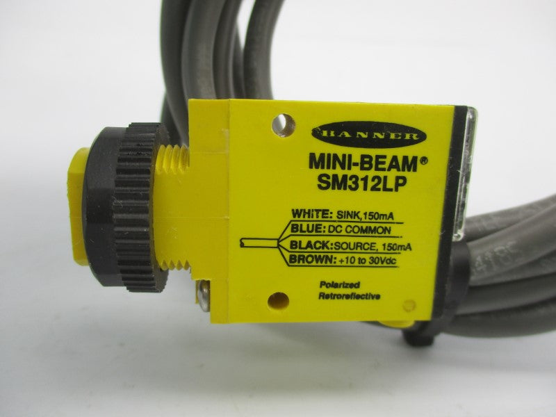BANNER ENGINEERING SM312LP 10-30VDC NSNP