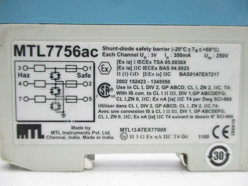 MTL MTL7756AC 250V UNMP