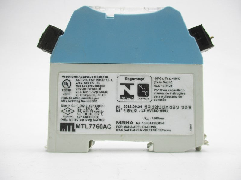 EATON MTL7760AC 250V UNMP