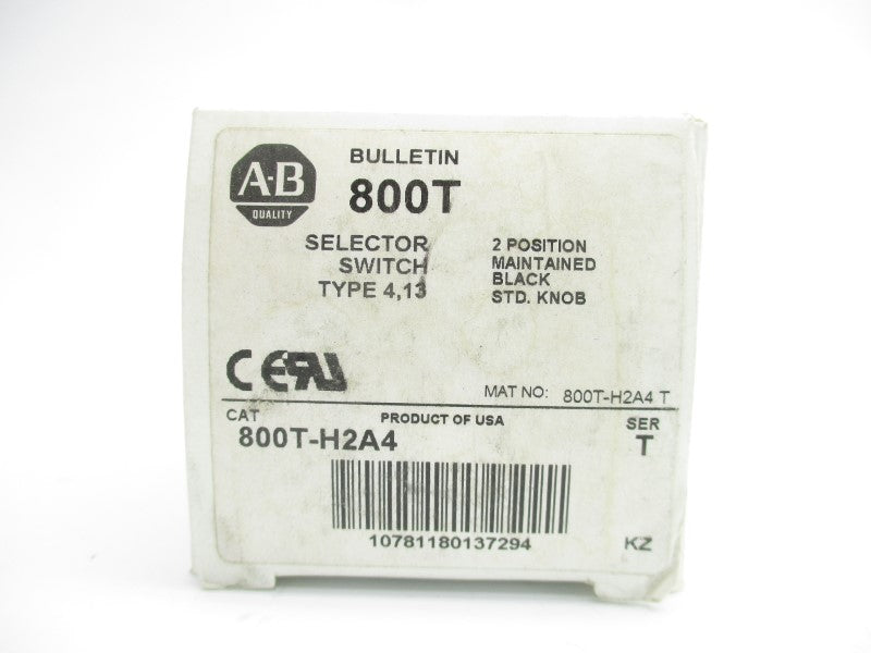 ALLEN BRADLEY 800T-H2A4 SER. T (WH) NSMP
