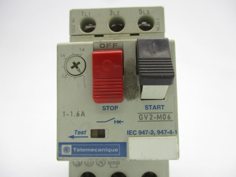 TELEMECANIQUE GV2-M06 690V 1-1.6A UNMP