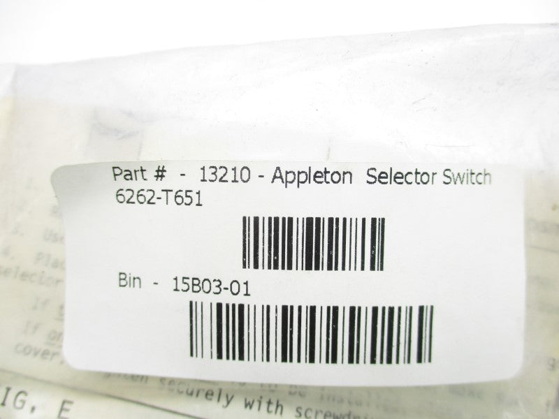 APPLETON 6262-T651 NSMP