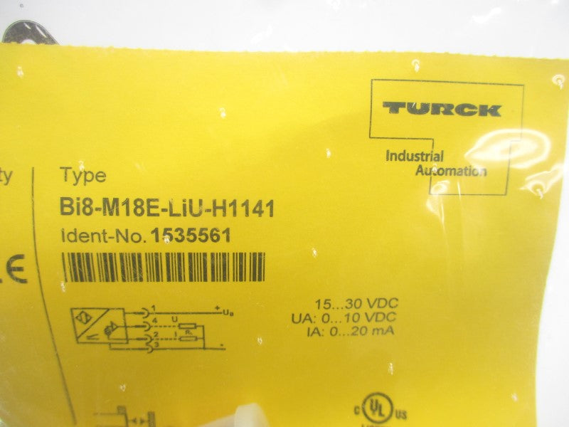 TURCK BI8-M18E-LIU-H1141 1535561 15-30VDC NSMP