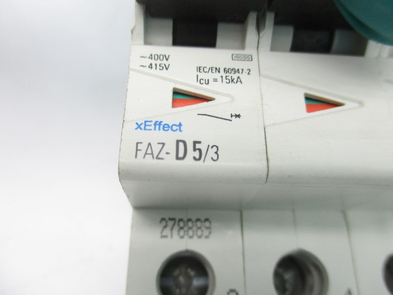 EATON FAZ-D5/3 277VAC 5A NSNP