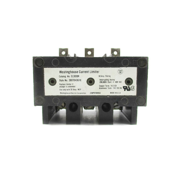 WESTINGHOUSE EL3030R 600VAC 30A UNMP